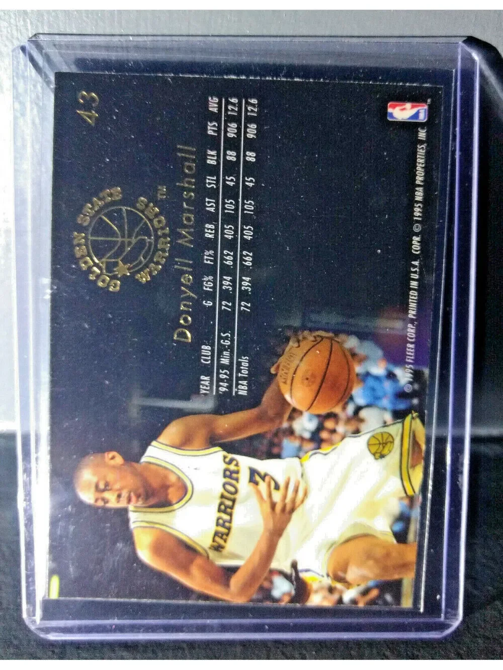 1995-96 Donyell Marshall Flair #43 Basketball Card